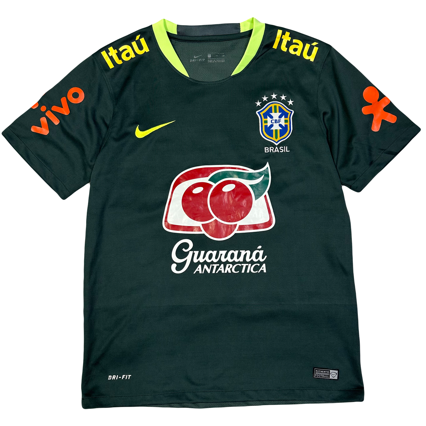 Nike Brazil 2020/21 Training Shirt In Green ( S )