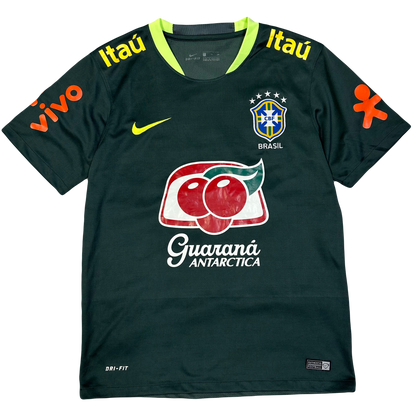 Nike Brazil 2020/21 Training Shirt In Green ( S )