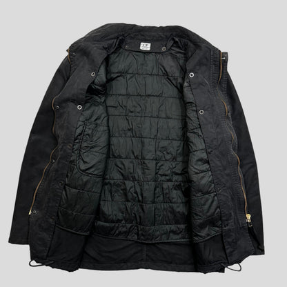 CP Company AW02 La Mille Padded Field Jacket - IT52 (L/XL) | Large, Black