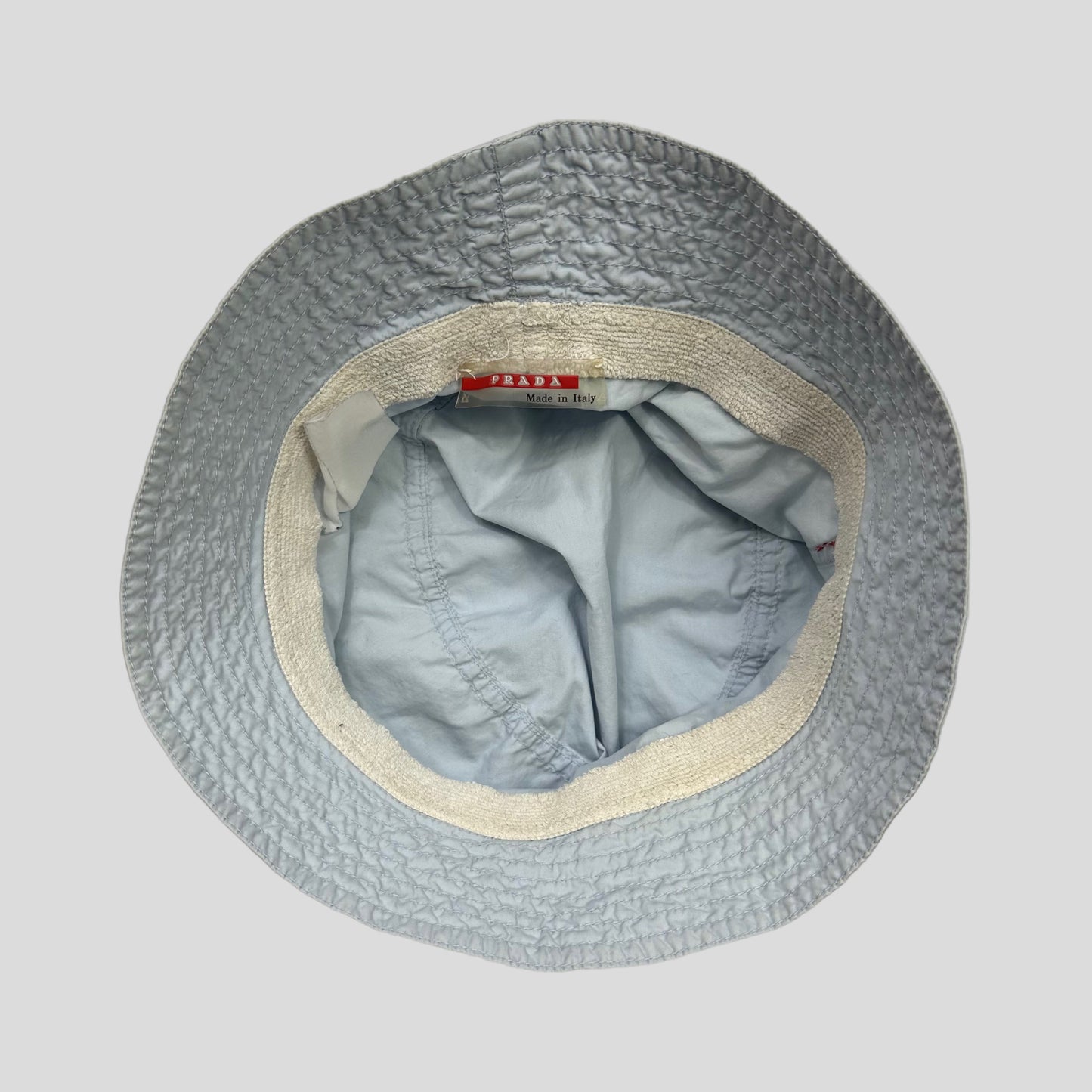 Prada Sport 00’s Baby Blue Bucket Hat - S/M | O/S, Blue