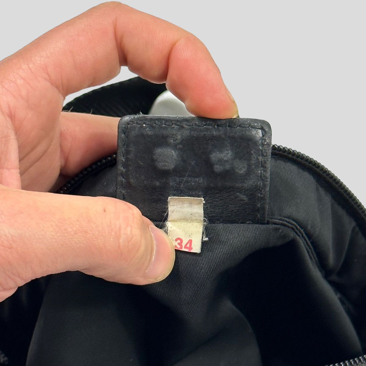 Prada Milano 00’s Nylon Rectangle Crossbody Bag | O/S, Black