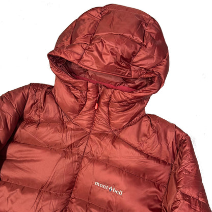 Montbell Light Alpine Down Puffer Jacket In Red ( L )