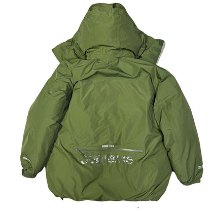 Supreme Gore-Tex Down Puffer Jacket In Olive Green ( L )