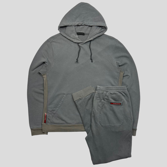 Prada Milano 2018 Hoodie Tracksuit Set - M