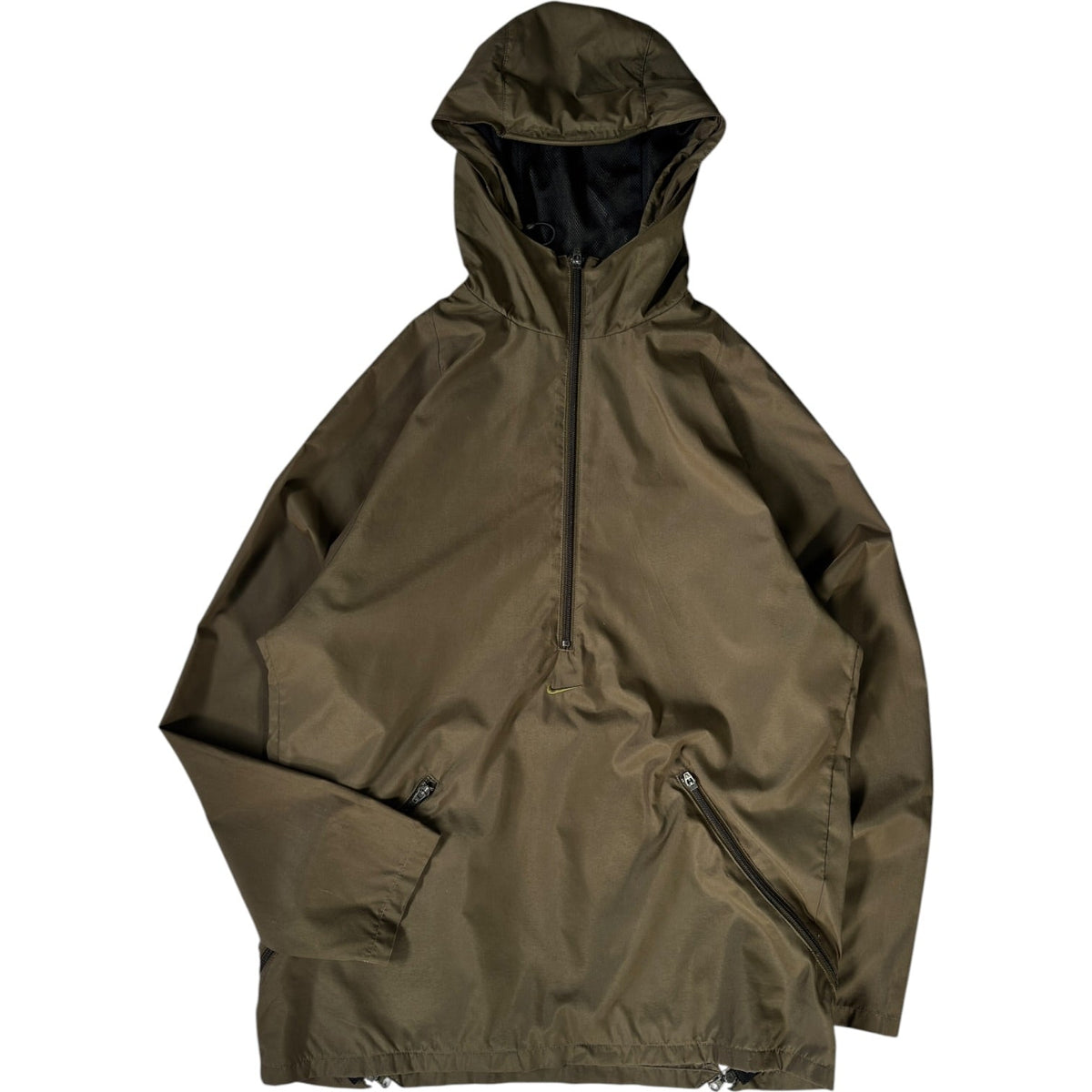 Nike 00’s Half Zip Ventilated Anorak Jacket M | Medium, Khaki