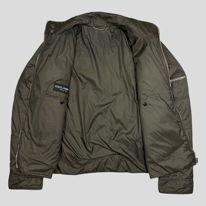 Dolce & Gabbana AW 2003 Multipocket Flight Jacket - L | Default Title, Grey