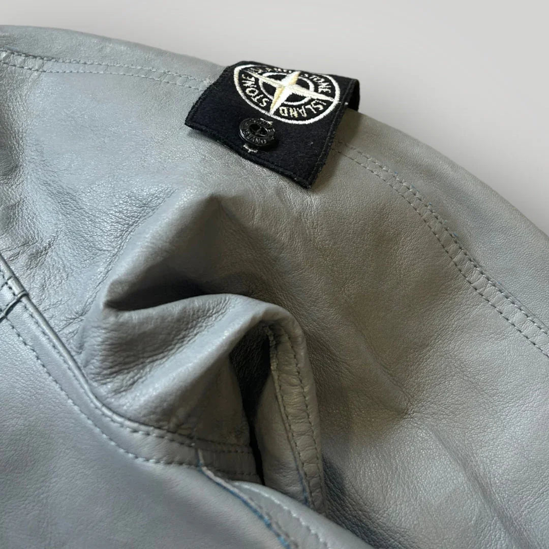 Stone Island SS/10 Reversible Leather Jacket BNWT M