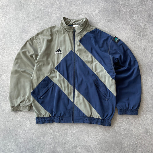Adidas Equipment 1990s lightweight embroidered track jacket (XL)