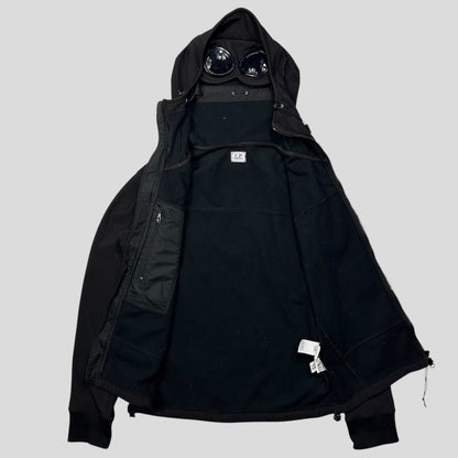 CP Company 2010 Era Black Soft Shell Goggle Jacket - S