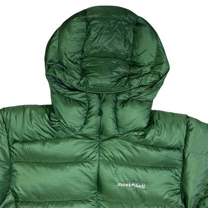 Montbell Light Alpine Down Puffer Jacket In Green ( M )