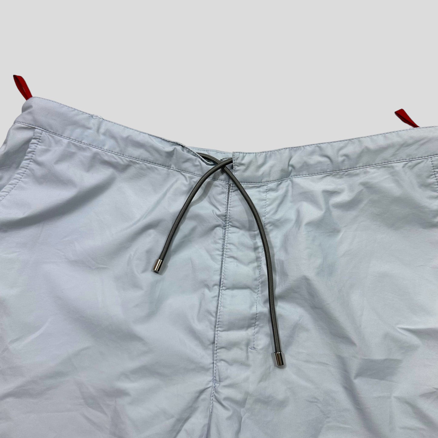 Prada Sport SS00 Gel Seam Nylon Shorts - IT48