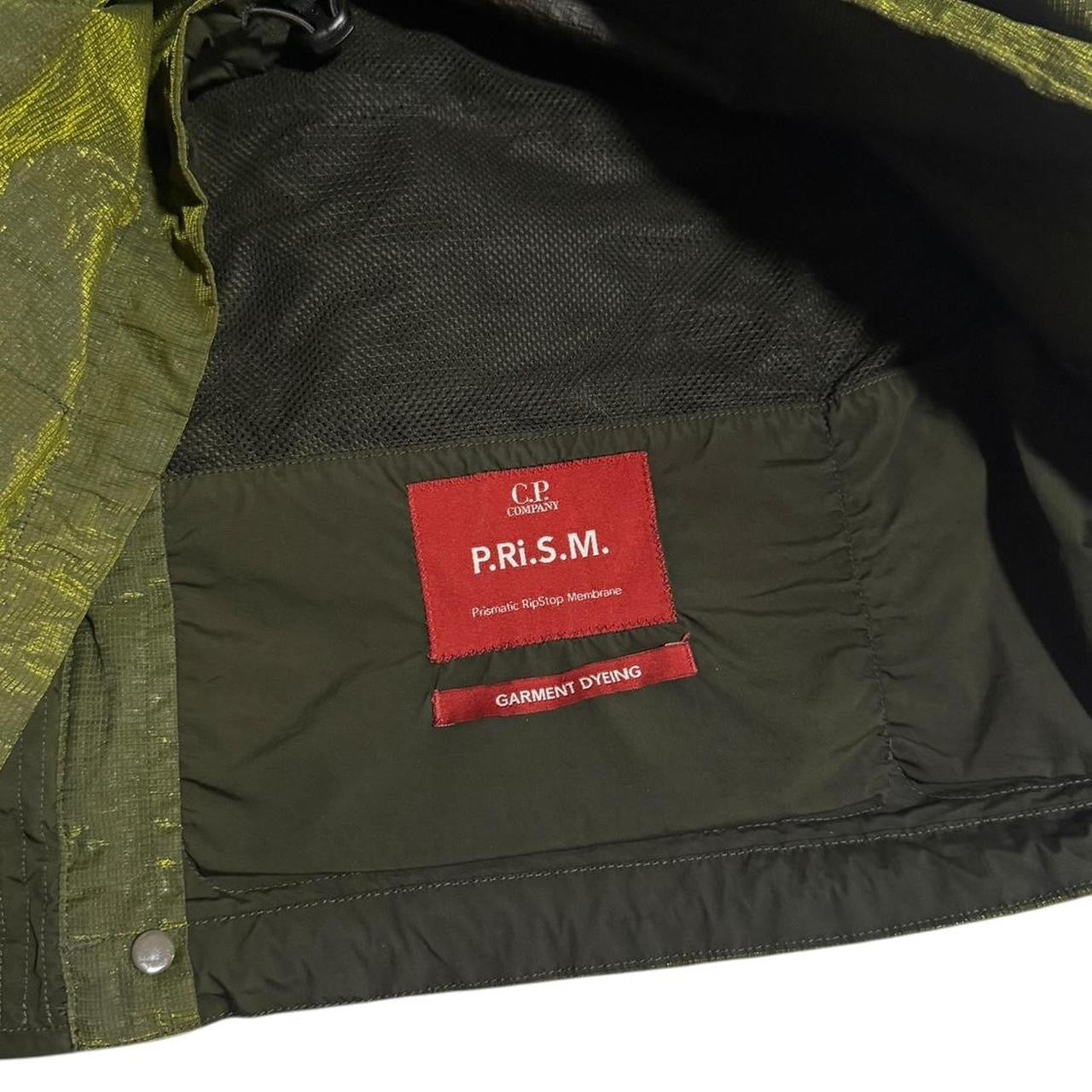 CP Company P.Ri.S.M La Mille Goggle Jacket | Medium, Olive Green
