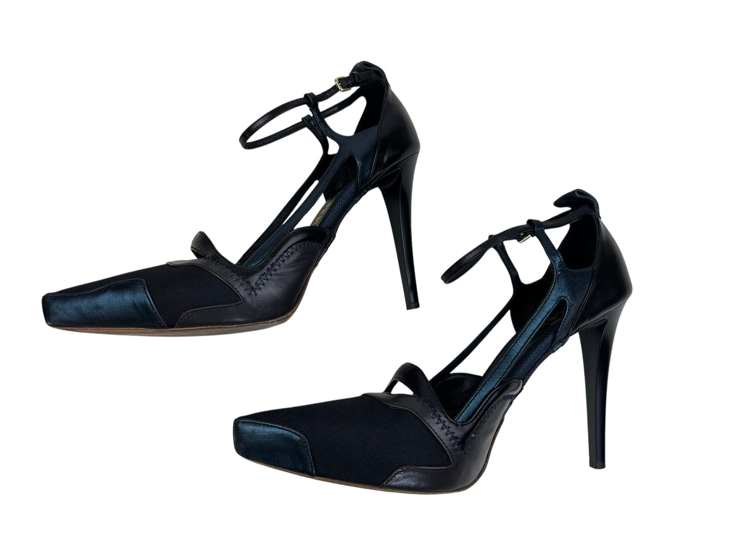 Jil Sander F/W 2012 heels | BLACK, Black