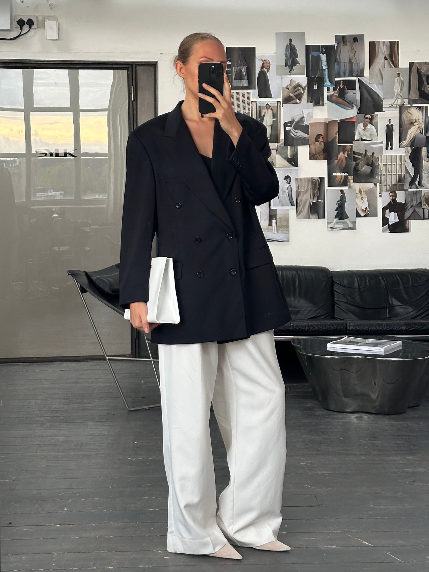 Hugo Boss x Loro Piana Pure Wool Double Breasted Blazer - 40R/XL