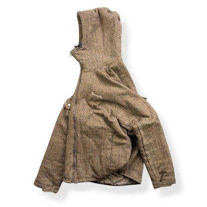 2000's Bench Herringbone Tweed Jacket (L) | Default Title, Brown