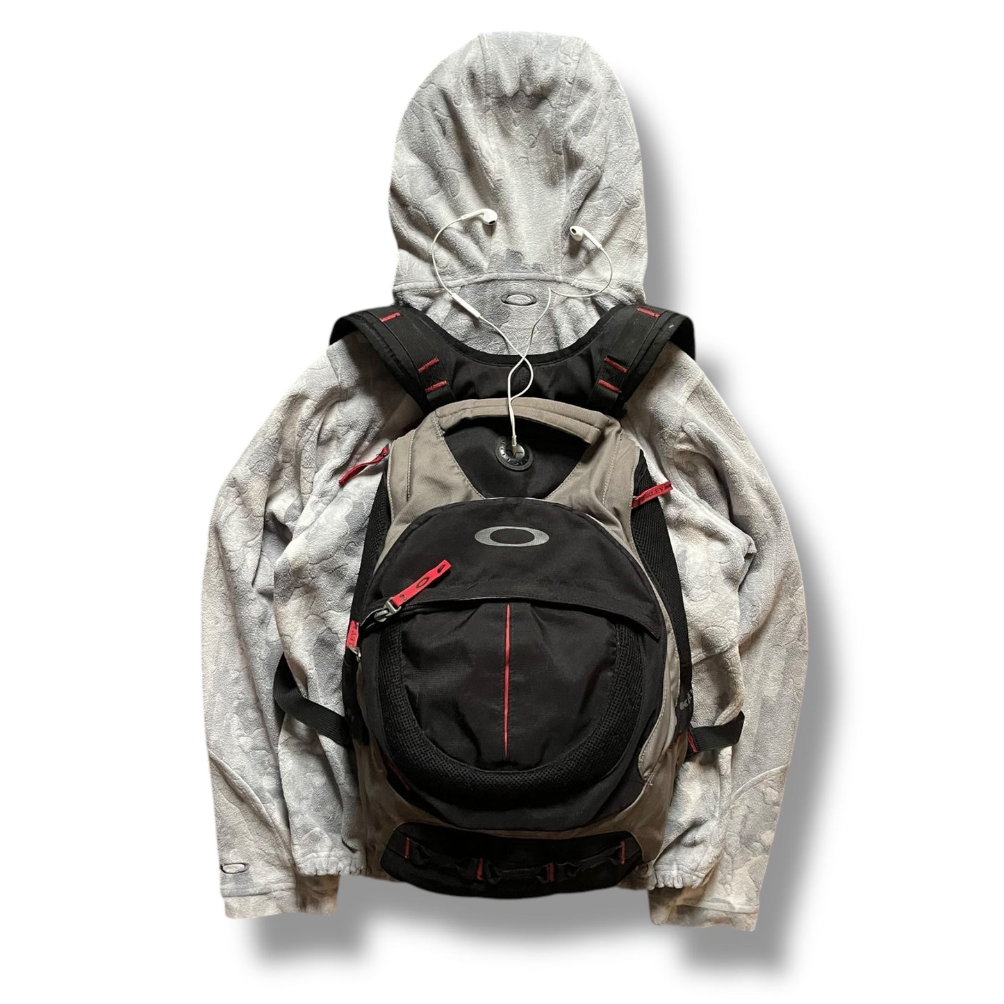 2000's Oakley Tactical Field Gear Backpack | O/S, Red