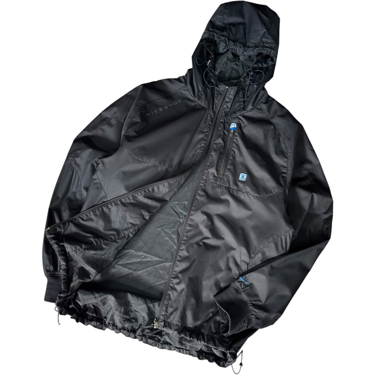 Nike Shox 00’s Technical Stash Pocket Jacket S | Small, Black