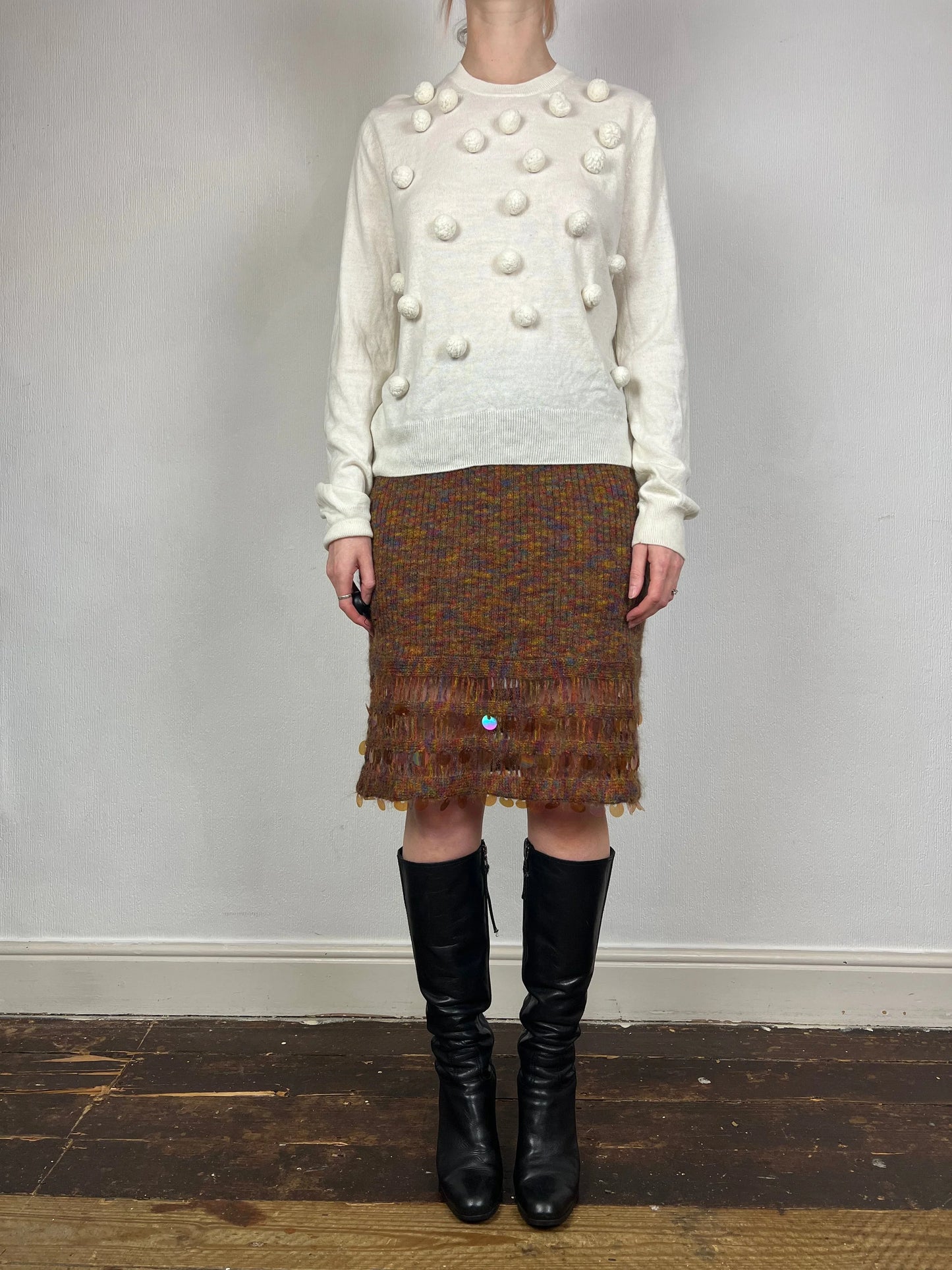 Comme des Garçons 2018 Pom Pom jumper