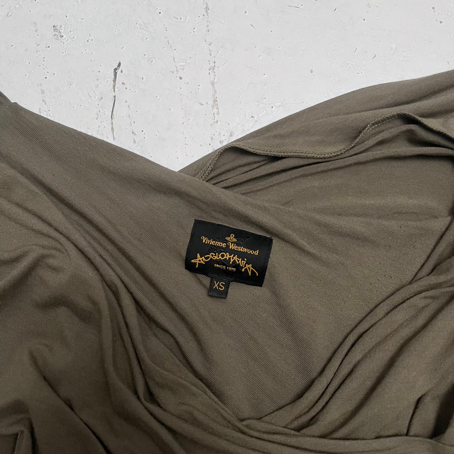 2000s vivienne westwood anglomania dress | Green, Olive Green