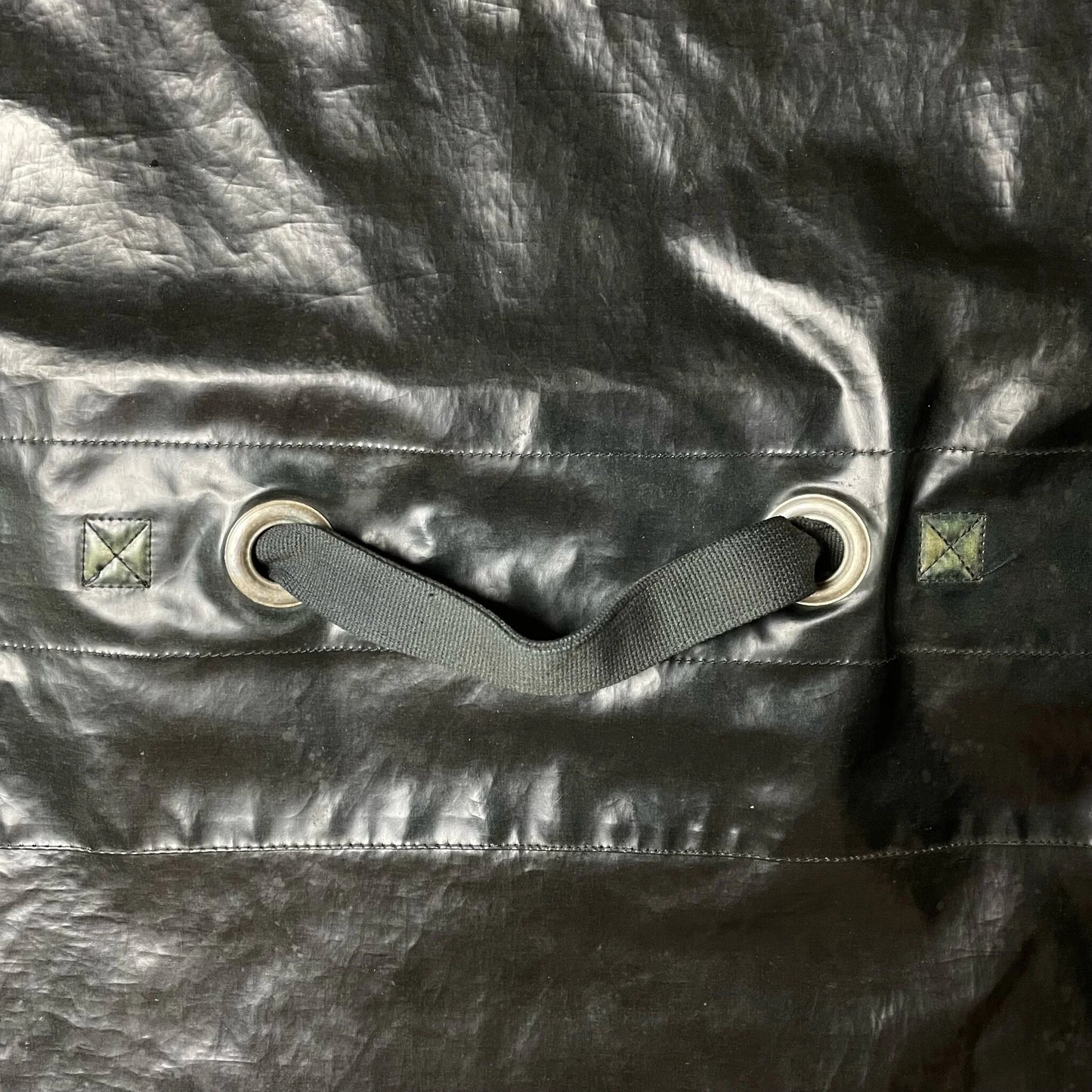 A/W 1986 Glazed Silk Duffle Travel Bag