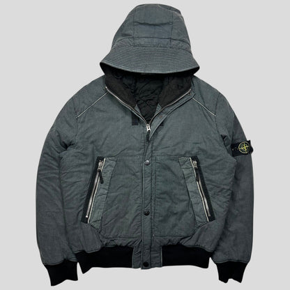 Stone Island AW10 Mussola Gommata Heavyweight Quilted Jacket - XXL