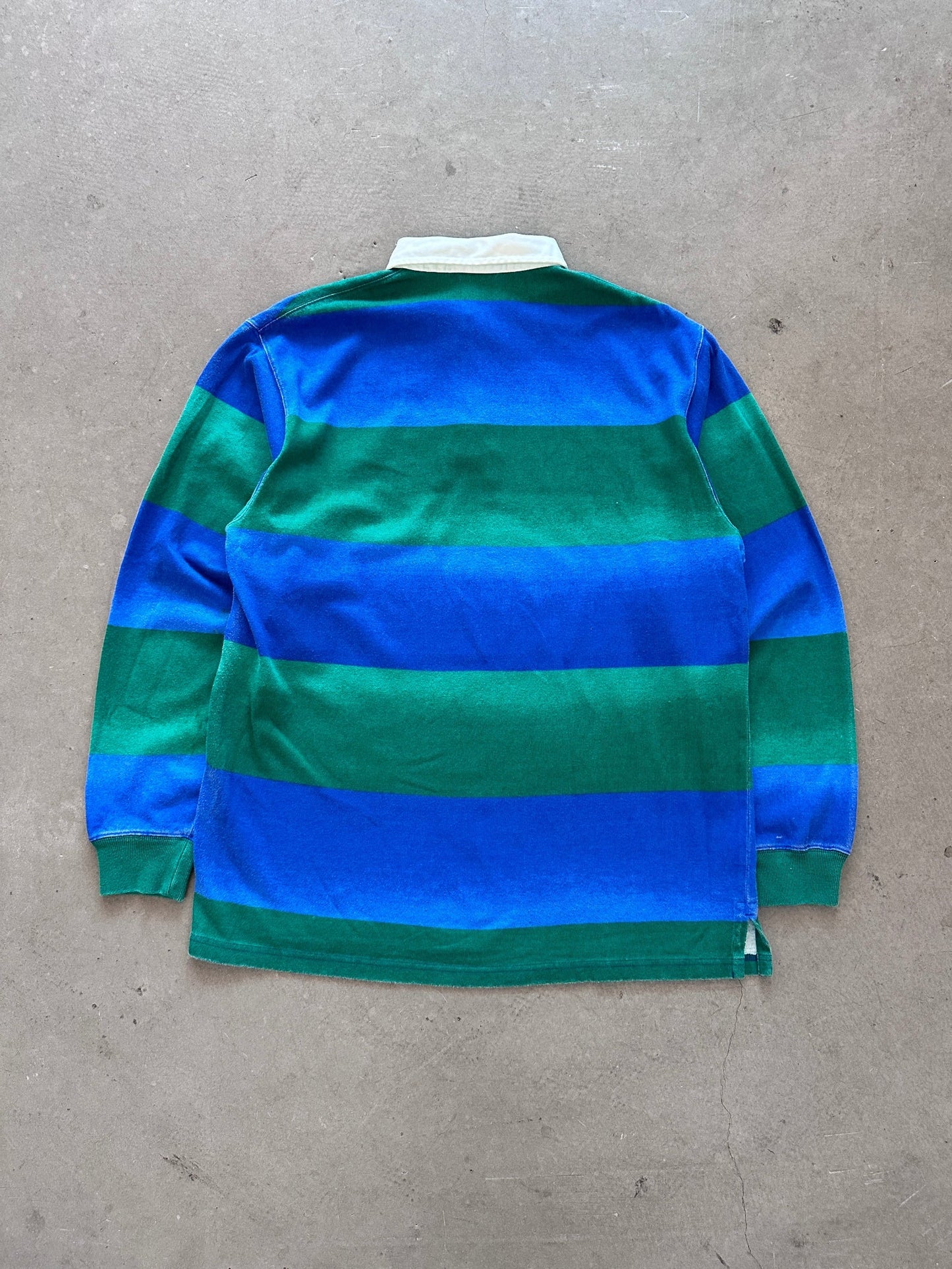 1990's Ralph Lauren Faded Rugby Shirt - M | Default Title, Red