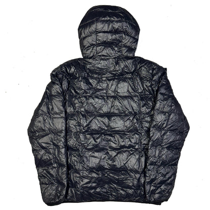 Camp 7 Square Stitch Puffer Jacket In Black ( XL )