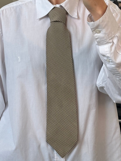 Japanese Vintage 1980s Pure Silk Tie