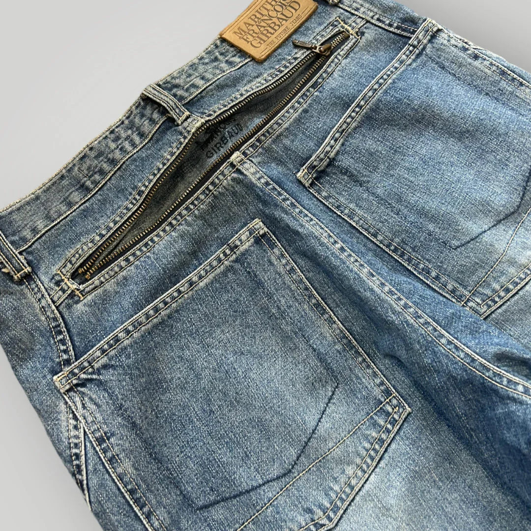 Marithé François Girbaud 2000’s Wide Leg Jeans 32”