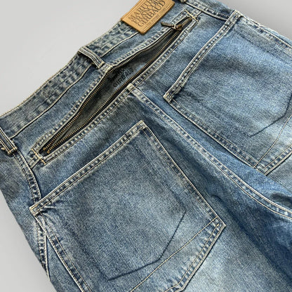 Marithé François Girbaud 2000’s Wide Leg Jeans 32”