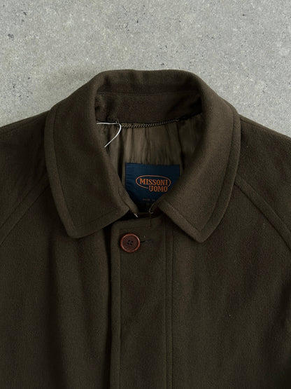 Missoni Wool Concealed Placket Coat - XXL