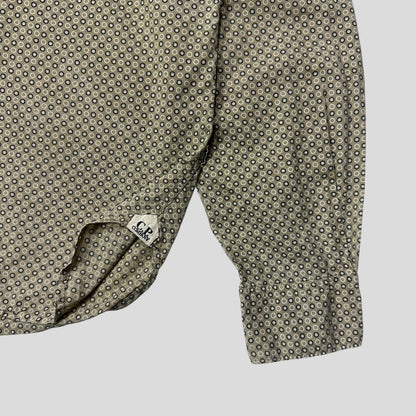 CP Company 2010 Polkadot Geometric Print Logo Shirt - M/L