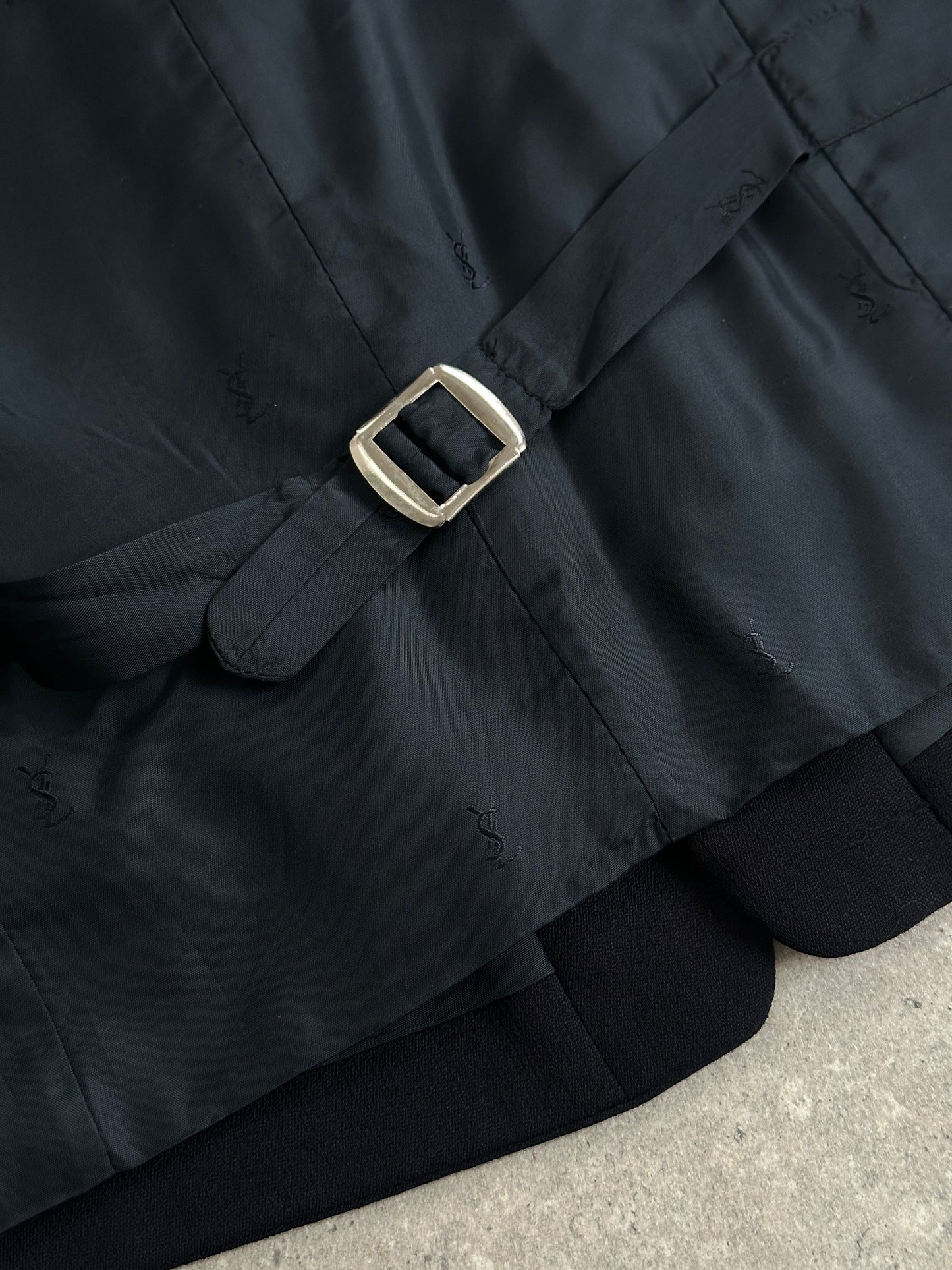 Yves Saint Laurent Pour Homme Pure Wool Tailored Waistcoat - 40R/XL