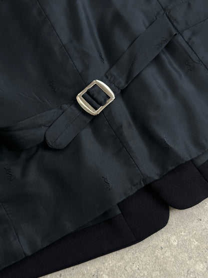 Yves Saint Laurent Pour Homme Pure Wool Tailored Waistcoat - 40R/XL