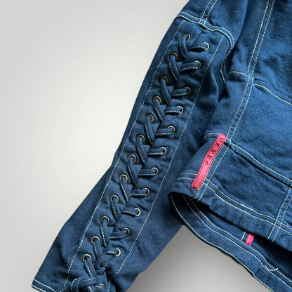 Prada 2000's Corset Denim Jacket M