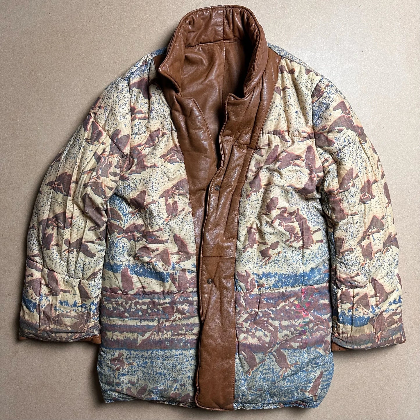 A/W1980 C.P. COMPANY Leather Cameraman Jacket