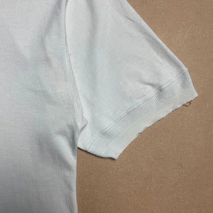 S/S 1989 Marina Rubber Buttonhole Cotton Henley Shirt