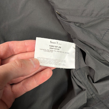 Armani Jeans 00's Dark Grey Cropped Multipocket Jacket XL | XL, Grey