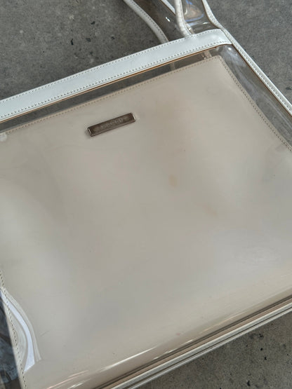 Gucci 1990s Tom Ford 2 in 1 Leather & Vinyl Shoulder Bag