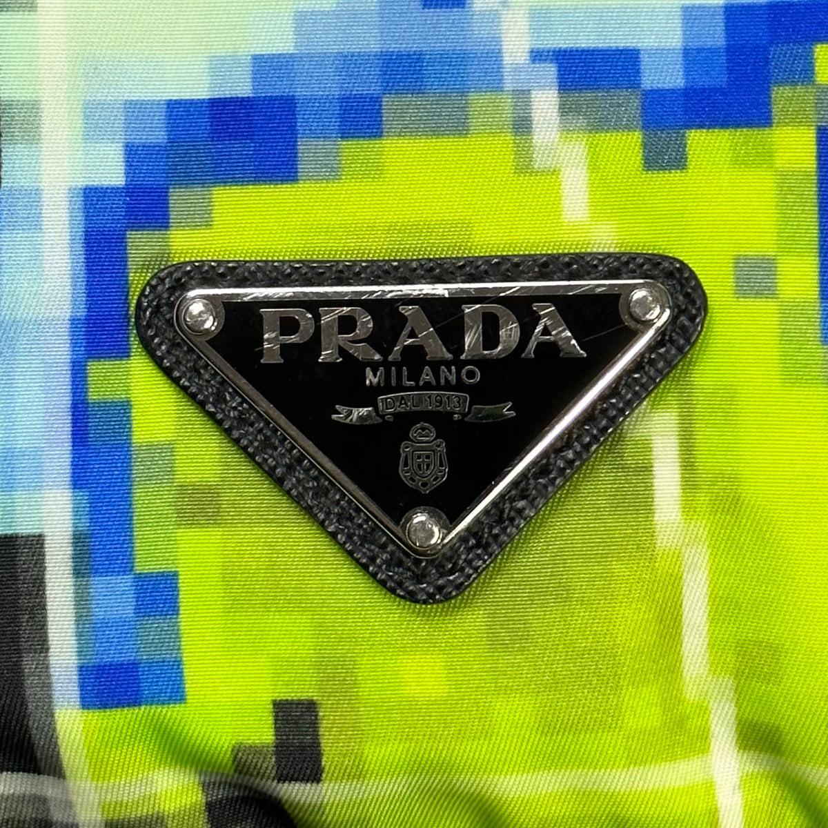 Prada SS17 Radar Nylon Tessuto Backpack + Dustbag & Cards | O/S, Red