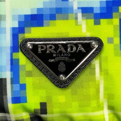 Prada SS17 Radar Nylon Tessuto Backpack + Dustbag & Cards | O/S, Red