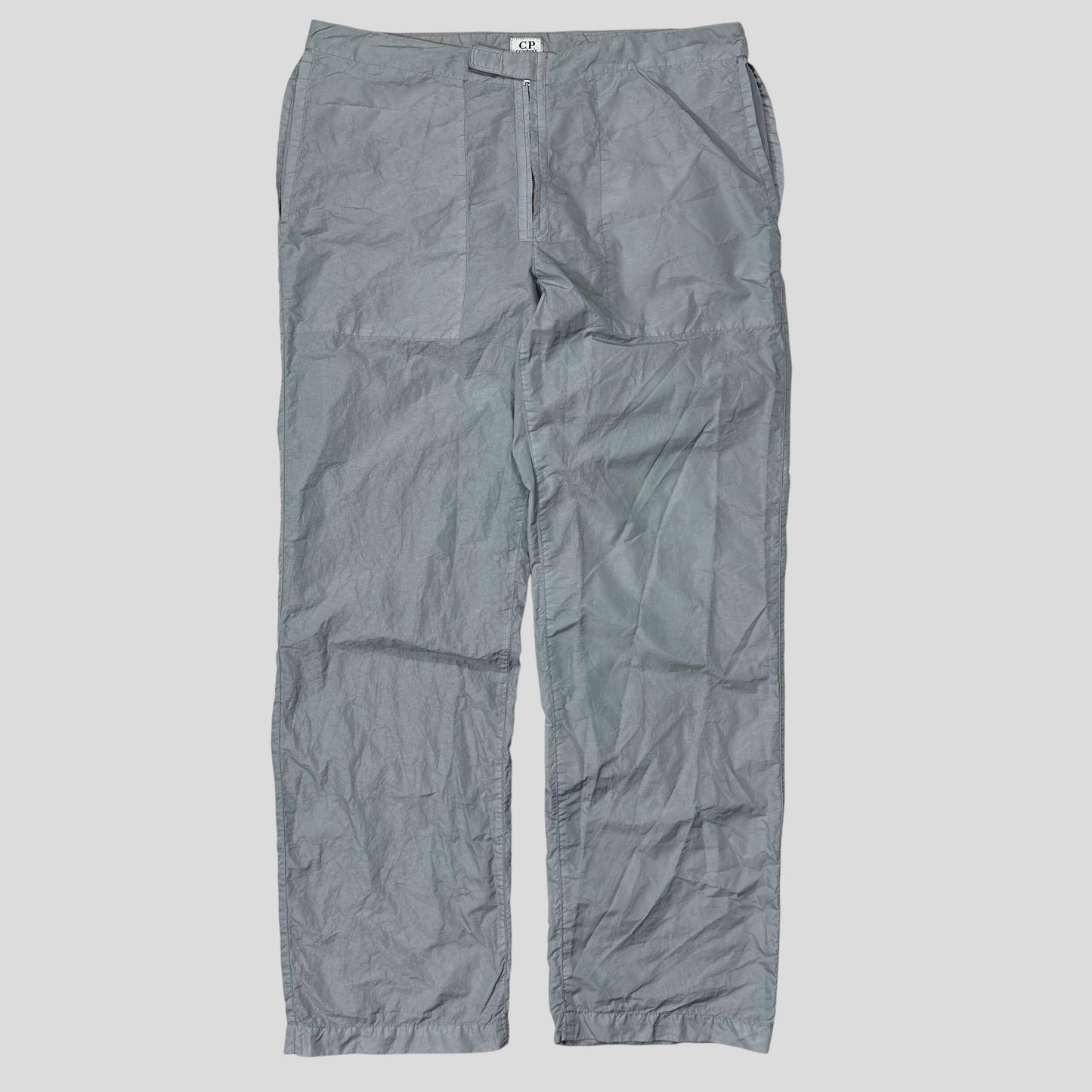 CP Company 2000 Ice Blue Millenium Nylon Technical Trousers - 34 | Default Title, Blue