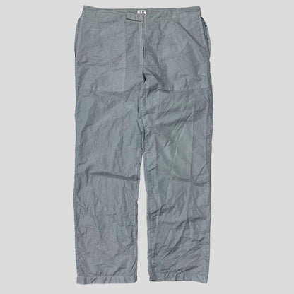 CP Company 2000 Ice Blue Millenium Nylon Technical Trousers - 34 | Default Title, Blue