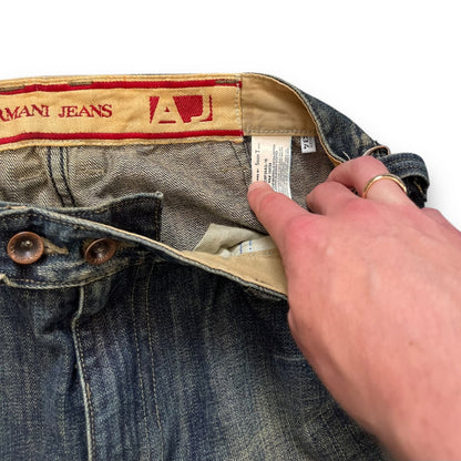 Armani Cargo Denim Jeans (34) | Default Title, Blue
