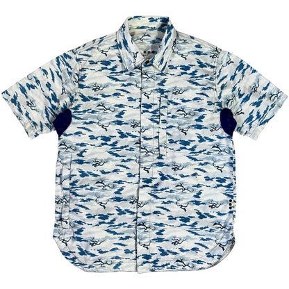 Maharishi 00’s Ventilated Camo Short Sleeve Shirt M | Medium, Multicoloured