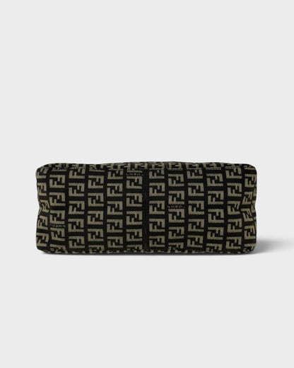 90s Fendi Zucca Brown Shoulder Bag | O/S, Multicoloured