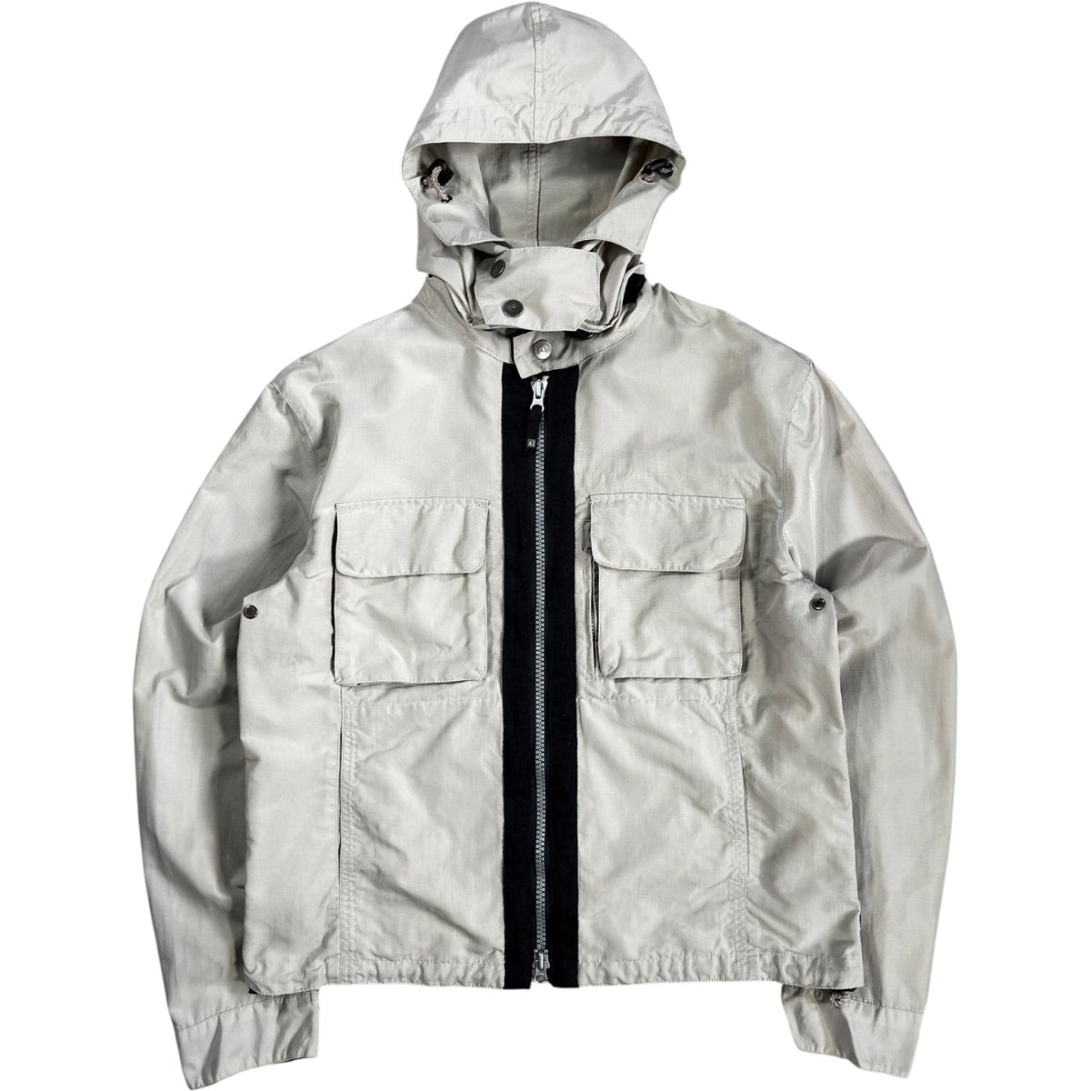 Armani Jeans 00’s Multipocket Convertible Jacket M | Medium, Black