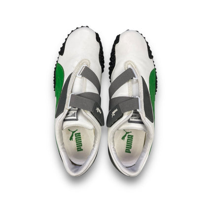 2000's Puma Mostro Leather White/Green/Grey (UK9) | Default Title, Multicoloured