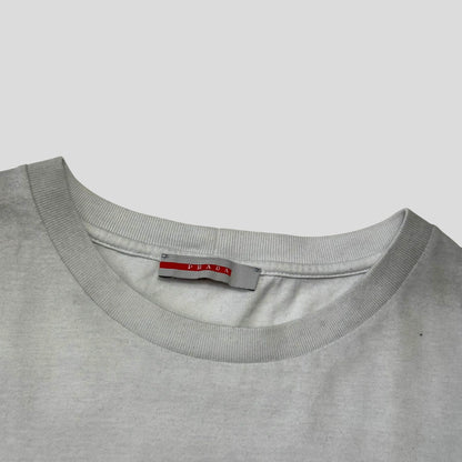Prada Sport 2007 Unspoken Dialogue Graphic T-shirt - M | Default Title, White