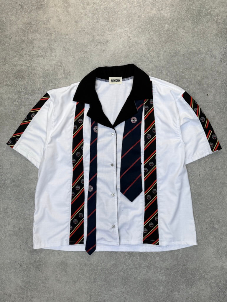 VT Rework: Guinness Tie Panelled Short Sleeves Shirt